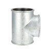 T-Reduzierstück 90°, galvanisch verzinkt, 3x Innengewinde, Nr. 130, ½" 