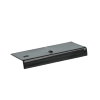Roval koppelstuk voor daktrim, type Standaard, aluminium, 60 x 45 mm, zwart, RAL 9005 