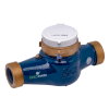 Watermeter + impulsgever, Hidrojet, 2x bu.dr., 2", l = 300 mm, 10 l/puls, + kopp., 2" x 1½" 