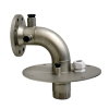 Bronkap voor bronpomp, rvs 304, 4", voor pvc flens 250 mm 
