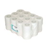 Poetspapier, mini, cellulose 1-laags, wit, 120 m x 20 cm, pak à 12 rollen 
