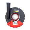 Airbo stofkap, voor komschijf, 125mm 