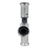 Henco verloop T-stuk 90°, pvdf, rvs, 3x pers, type 12PK, epdm, 16 bar, 16 x 20 x 16 mm 