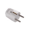Martin Kaiser geaarde stekker, schuko, 2-p, IP20, recht, 250 V, 16 A, duroplast, wit 