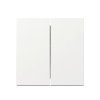 Gira schakelwip, system 55, dubbel, wit 