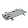 Wavin meterkastvloerplaat gasloos, 4x 50 mm, 75 x 31 x 3 cm 