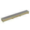 Anrin lijngoot, type SELF-100 Smart, polymeerbeton, incl. rvs sleufrooster, A15, 100 x 12,2 x 9,6cm 