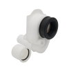 Airfit urinoir sifon, afvoer horizontaal, 40 mm en 50 mm 