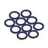 De Beer Premium XP ring, voor water- en gas, wartelmoer, 9 x 15 (3/8") x 2 mm, verpakking à 10 stuks 