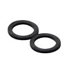 De Beer epdm ring, voor schroefdraad, 17 x 24 x 2 mm, ¼", verpakking à 2 stuks 