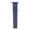 Maspla servicezuil, rvs, 4x CEE wcd 230 V, IP44, 3p, water, ½", RAL7016, antraciet 