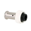 Henco schroef koppeling, pvdf, rvs, binnendraad x pers, euroconus, type 19PK, epdm, 16 bar,16 mm x¾" 