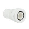 Henco Vision koppeling, pvdf, 2x steek, type VDSK, epdm, 20 mm