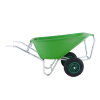 Fort kruiwagen met kunststof bak, twee wielen, type F&S 165/2, 165 liter, draagvermogen 300 kg 