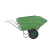 Fort kruiwagen met kunststof bak, twee wielen, type F&S 300/2, 300 liter, draagvermogen 300 kg 