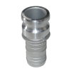 Camlock Schnellkupplung, M-Teil x Schlauchtülle, Aluminium, Typ E, ND 65 mm, d = 2½" 