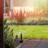SummerRain sproeiset voor gazon, incl. 4 sproeiers, maximaal 16 m² 