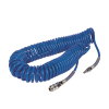 GAV spiraalslang met Euro koppelingen, polyurethaan, 6,5 x 10 mm, l = 4 m 