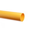 Gasbuis, slagvast pvc, klasse 41, geel, Gastec QA, l = 4 m, 50 x 2,0 mm 