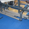 Poolschlauch, Aquastar, PVC, grau, verklebbar, 15 x 20 mm, l = 25 m