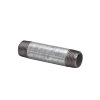 Pijpnippel, gegalvaniseerd, 2x buitendraad, nr. 23, ½", l = 200 mm 