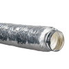 Duco geluiddemper, type DucoFlex Silencer, mof x spie, d = 125 mm, l = 1 m 