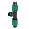Irritec T-stuk, 2x driptape / 1x buitendraad, 16 mm x &frac12;" 