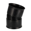 AQUATUB bocht 15°, met rubberring, hdpe, SN8, 150 mm 