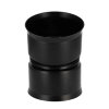 AQUATUB bocht 15°, met rubberring, hdpe, SN8, 150 mm 
