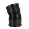 AQUATUB bocht 30°, met rubberring, hdpe, SN8, DN200 