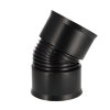 AQUATUB bocht 30°, met rubberring, hdpe, SN8, DN200 