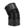 AQUATUB bocht 45°, met rubberring, hdpe, SN8, DN150 