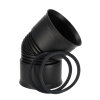AQUATUB bocht 45°, met rubberring, hdpe, SN8, DN150 