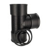 AQUATUB T-stuk 90&deg;, met rubberring, hdpe, SN8, DN300 