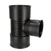 AQUATUB verloop T-stuk 90&deg;, met rubberring, hdpe, SN8, DN150 x DN250 