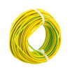 Installatiedraad, VD, 2,5 mm&sup2;, groen/geel, l = 20 m 