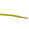 Installatiedraad, VD, H07V-U Eca, 4 mm&sup2;, groen/geel, l = 100 m 