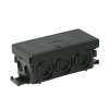 Attema kabeldoos, AX2, 89 x 42 x 37 mm, IP55, 12 kabelinvoeren, zwart 