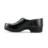 Sika 124 Traditional schoenklompen met pu zool, zwart, maat 39 