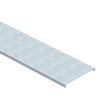 OBO deksel voor draadgoot GRM 55 100, DRLU 100, sendzimir verzinkt, d = 0,75 mm, l = 3 m, b = 100 mm 