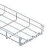 OBO draadgoot, type GRM 55 150 FT, thermisch verzinkt, klikbaar, l = 3 m, b = 150 mm 