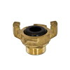 Express snelkoppeling met buitendraad, messing, 3/8" 