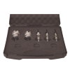 Tecwerk gatenzagenset, 8-delig, materiaal HM, zaagdiameter 16 - 40 mm, snijdiepte 12 mm 