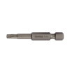 Tecwerk bit, torx met boring, lengte = 50 mm, &frac14;", T30 