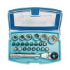 Tecwerk bit- en dopsleutelset, 24-delig, sleuf/PH/PZD/T/ratel/6 doppen 