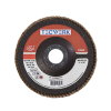 Tecwerk lamellenslijpschijf, d = 125 mm, korrel 80, gebogen, staal / hout, normale korund 