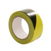 Multicoll markeringstape, pe, b = 50 mm, l = 66 m, zwart/geel 