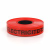 Waarschuwingslint, polyetheen, elektra, rood, l = 250 m 