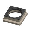 Putrand, type Basic SR 24, voor putdeksel d = 520 mm, opschrift RW, D400, 640 x 640 x 240 mm 