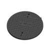 Putdeksel, type Basic SR, voor putrand 640 x 640 mm, opschrift vuilwater, D400, d = 520 mm 